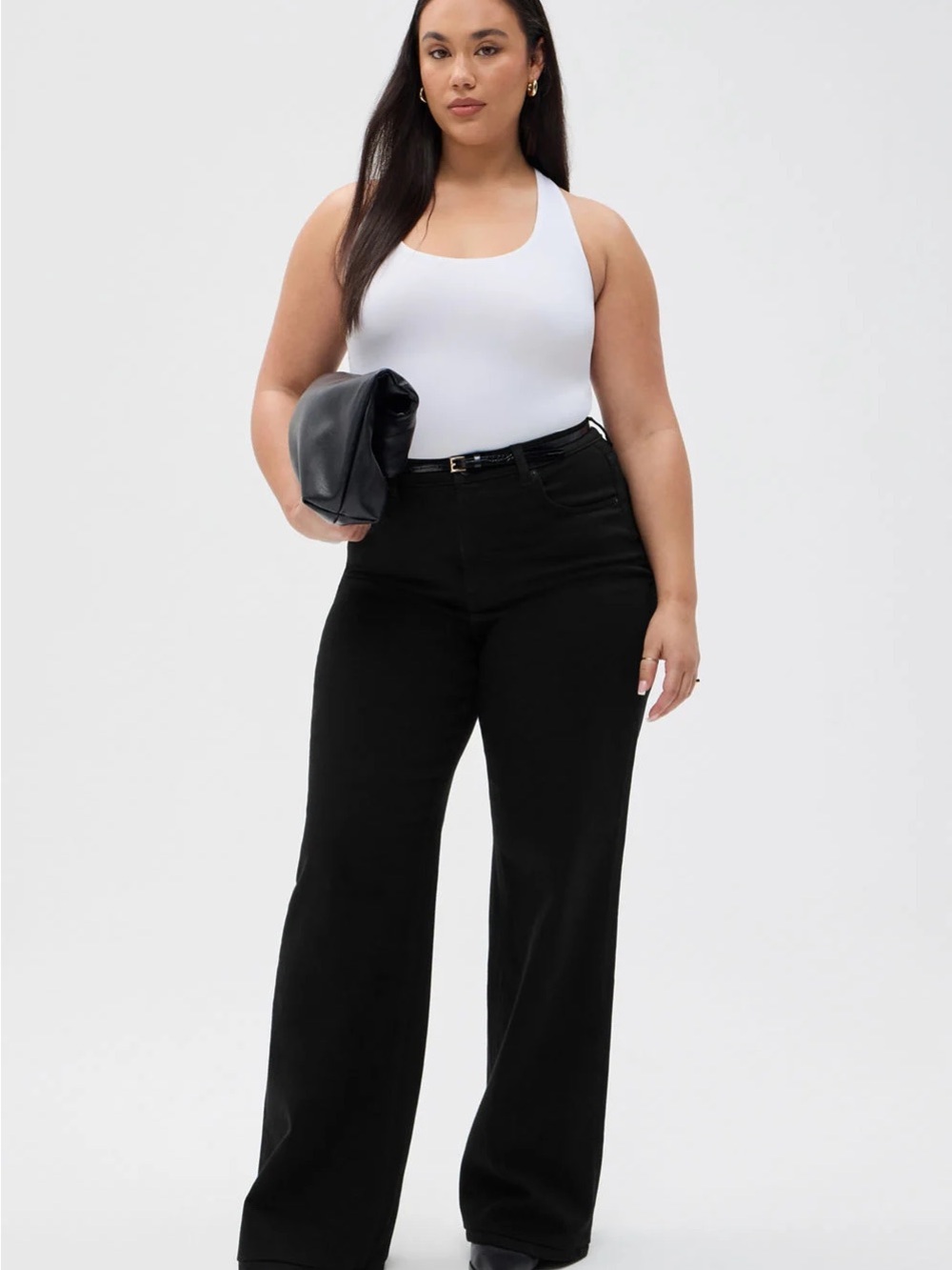 HIGH RISE WIDE LEG JEANS - Picture 12 of 15